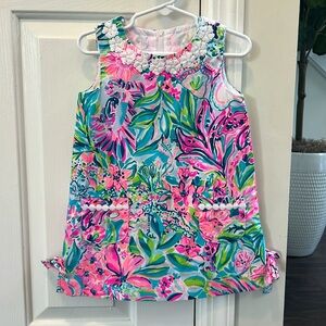 Lilly Pulitzer girls classic shift dress size 3